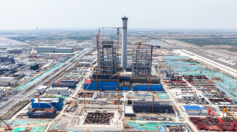 國家電投濱海2×100萬千瓦火電擴(kuò)建項目
