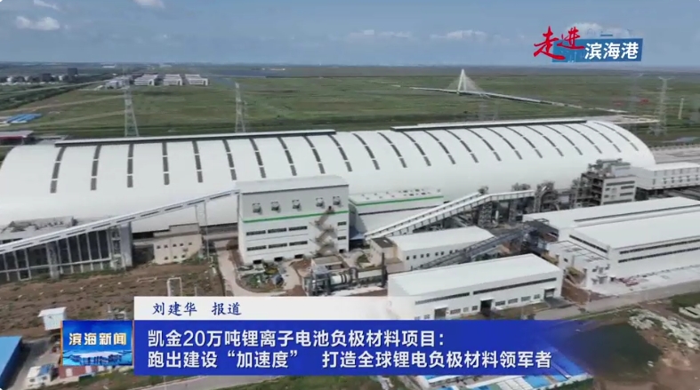 【走進(jìn)濱海港】凱金20萬(wàn)噸鋰離子電池負(fù)極材料