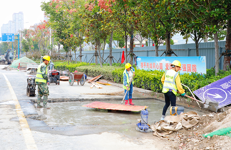 阜東北路污水管道改造、育才西路雨污管網(wǎng)分流工程